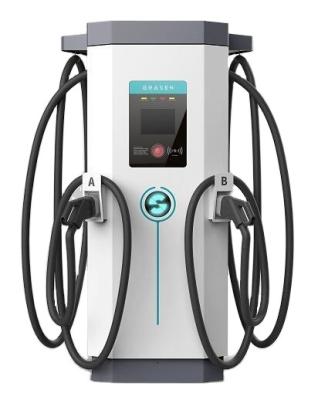 China TUV GSCS750150A-T08 CE Certification 90kW CCS CHADEMO Commercial Electric Vehicle Charger EV Car Charger DC Charging Station for sale