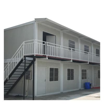 China Traditional Prefab Two Floor House Mobile Container House Living Tiny House Portable House for sale