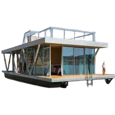 China Morden Boats Ocean Suites Casino Marine Prefab Premium Floating Mobile Villa for sale