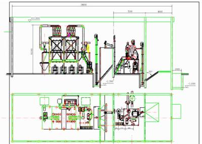 China 150T Maize mill for sale