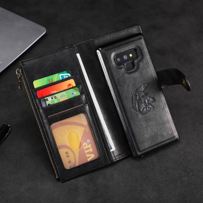 China Shockproof For iPhone X Magnetic Leather Flip Wallet Case For iPhone X Case Fundas Card Slot Protector Genuine Leather Cover for sale