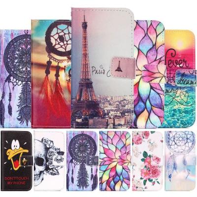 China OEM Printing Luxury Case For Cover iPhone 7 8 6 6S Plus 5 5S Se 5C 4 4S 6Plus 7Plus 8Plus Stand Magetic Flip Leather Wallet Cases Fundas for sale