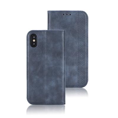 China A6 plus business wallet case for sumsung Note10 10plus worked logo mobile phone leather case can be put more than a number of bank CARD advertising hardback poster in public transportation for sale