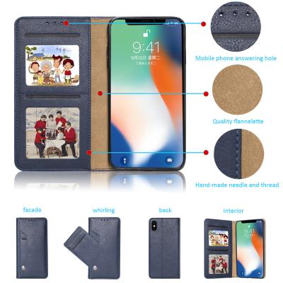 China 100% Fit Case For Motorola MOTO G7 Power PU Wallet Flip Case Phone Cover For Motorola MOTO G7 Leather Power G6 G5S G5 G4 E5 C Plus Z2 Z3 X4 Game With Stand And Housing for card for sale