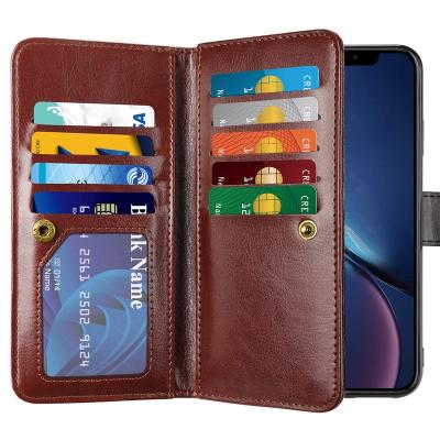 China Dustproof Vintage Wallet Leather Flip Phone Cases For Samsung Galaxy A10 A20 A40 A50 A60 M30 S10 Plus S10e S9 Note 8 9 J4 A6 A8 Back Cover for sale