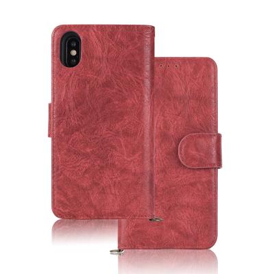 China Shockproof For Samsung Galaxy A7 2018 Case Wallet Book Case Flip Magnetic Case On A7 2018 Flip Leather Cover A750 A750F for sale