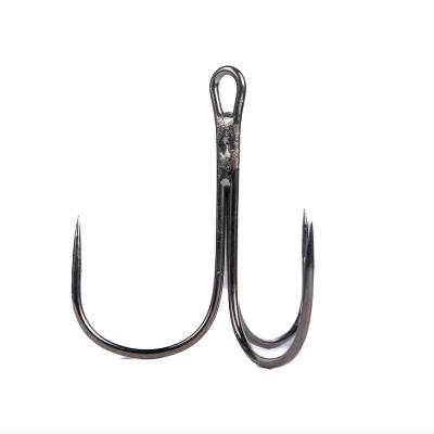 China High Carbon Steel 2023 New Barb High Carbon Steel Fishing Hook OEM/ODM Set Treble Hooks for sale