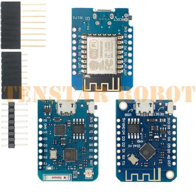 China ESP8266 ESP-12F D1 Mini Pro V3.0 V4.0 WiFi Computer Development Micro USB 3.3V Board Based on ESP-8266EX 11 Digital Pin for sale