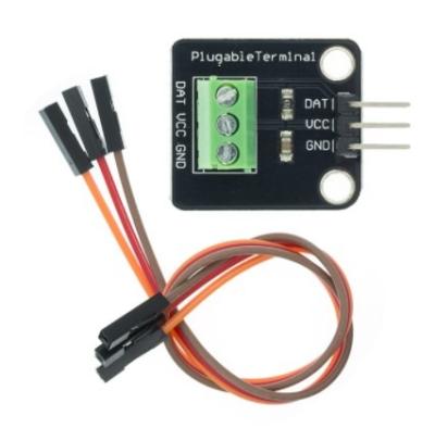 China DS18B20 Computer Temperature Sensor Module Suite Arduino Sensor Adapter for sale