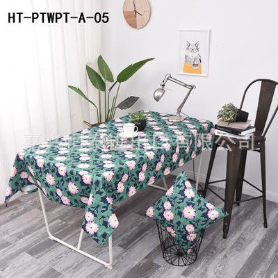 China Custom Size Oilproof Table Cloth Check Rectangular Tablecloths Disposable Table Cloth For Home Decoration for sale