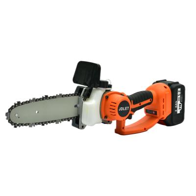 China Equipped with oil can design JD-4815L lithium chainsaw machine prices mini electric battery cordless chainsaw for sale