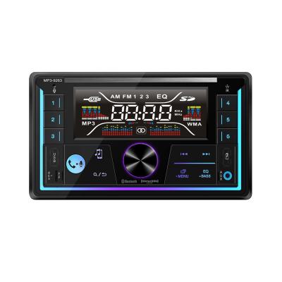 China Car Pioneer Two Din BT 2 USB Port TF Stereo Audio Map 4 Color Car Pioneer Backup LCD Show Stereo Output Car FM Radio DAB RDS MP3 Player 4 RCA for sale