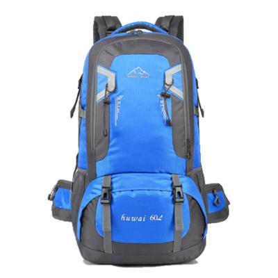 China 60L Large Capacity Outdoor Sport Daypack Waterproof Waterproof Camping Hiking Climbing Backpack For Traveling for sale