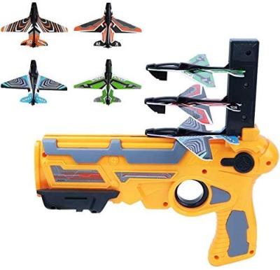 China Sky Bubble Catapult Toy RC Model Airplane One-Click Ejection Foam Glider Airplane Launcher Catapult Bubble Flat Airplane Toy Guns for sale