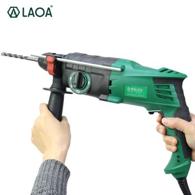 China Throwing electric drill LAOA 26mm diameter triple-purpose hammer for sale