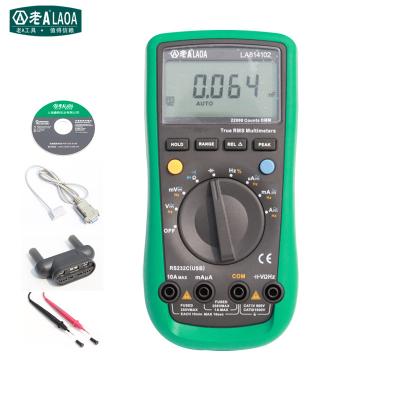 China LAOA Multifunctional Auto-Range Electric Digital Multimeter With LCD Display LA814102 LA814102 for sale