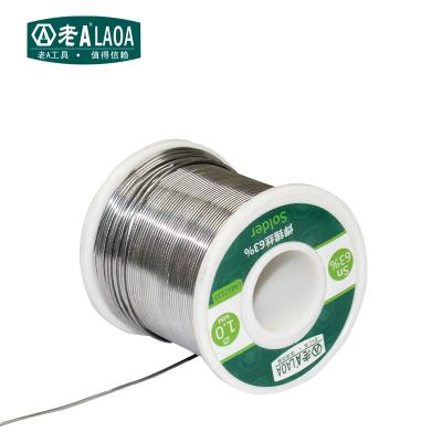 China Low Carbon Alloy Steel LAOA 63% Tin Solder Solder Solder Wire Diameter 0.5mm 0.8mm 1.0mm 1.2mm 1.5mm 2.0mm 2.3mm Tin Solder Wire Diameter for sale