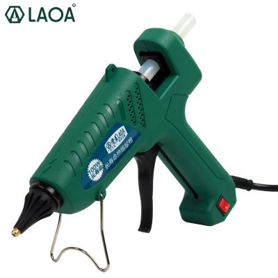 China Dual Power Hot Melt Glue Gun Heater 150W Professional High Temperature Hot Glue Gun for sale