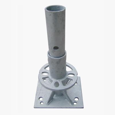 China Hot Dipped Galvanized Multi-Use Rolling Scaffolding Scaffolding Caster Jack For Sale Ring Lock Scaffolding Caster Adapter For Mobile Scaffolding Tower for sale