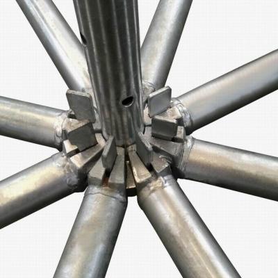 China Hot Selling Construction Hot Dip Galvanized Ring Lock System Steel Scaffolding For Construction for sale