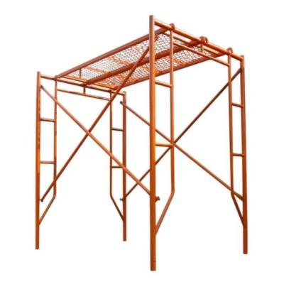 China R Shaped Cutting China Factory Hot Sales H Frame Scaffolding Safety Frame Scaffolding for sale