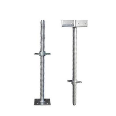 China Modern Factory Direct Supplied Adjustable Base Scaffolding Cavity Jack and Screw U Head Jack for sale