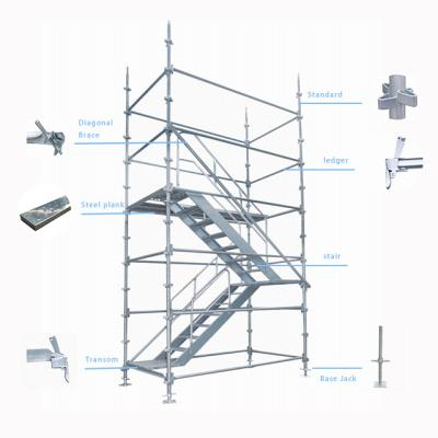 China Modern China Factory Hot Sales Painted Kwikstage Scaffolding Standard For Construction for sale