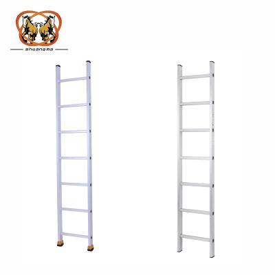 China Modern Climbing Aluminum Single Straight Industrial Ladder Step For Construction for sale