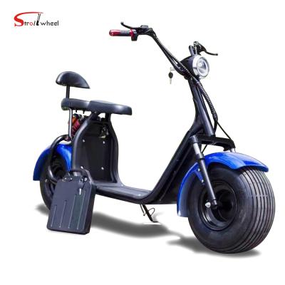 China Citycoco 2000W Battery Detachable Adult Electric Scooter 2 Wheels Electric Motorcycle For Adult 12inch for sale