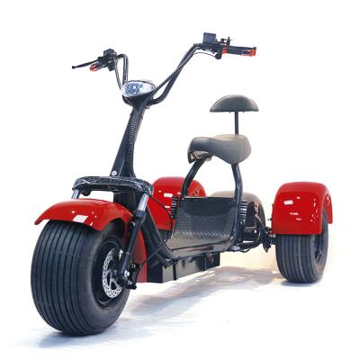 China 3 Wheel Citycoco 2000W Unisex Electric Scooter With Fat Bike Tire 1000W Motor 2000W Motor 60v 20ah Lithium Battery for sale