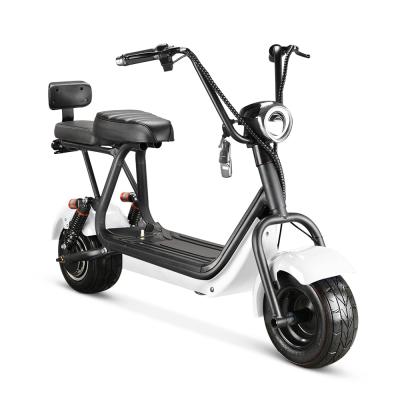 China Factory price new e scooter electric motorcycles 2 wheel e scooter citycoco 500W 800W 60V 12Ah electric battery front and rear 22.5x6 inch for sale