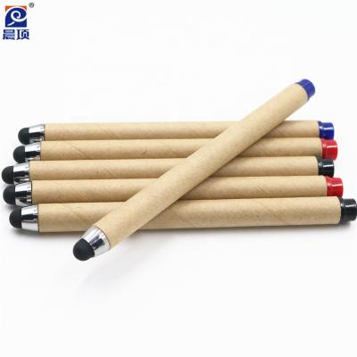 China Stylus Promotional Pen Promotional Paper Pen No Ink Eco-Friendly Paper Keep Your Hands Safe Touch Pen for sale