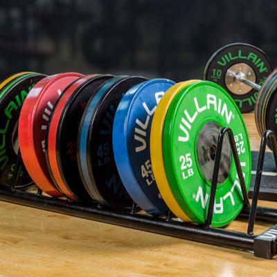 China Universal Competition Bumper Plates 320 Pounds Barbell Set for sale