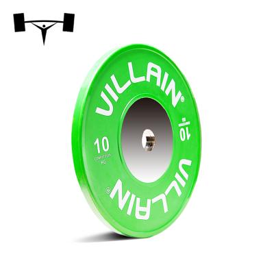 China 2018 New Style Rubber Competition Rubber Bumper Plate For Weightlifting for sale