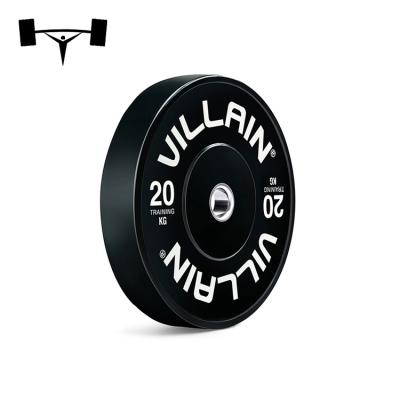 China Manufacture Rubber Barbells Professional Rubber Thug Bumper Plates for sale