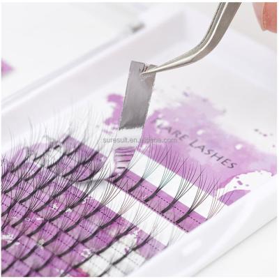 China Natural long pre made fans eyelash extensions mega volume premade fans promade loose fans ultra xl trays 1000 thin base 10d 6d whips for sale