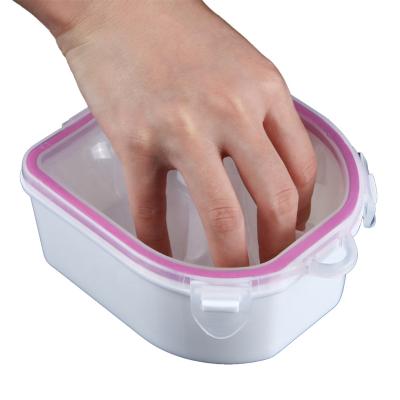 China 45G Manicure Bowl Nail Tips Soak Off Gel Polish Bowl For Fingers Care Nail Salon Bowl SG005 for sale