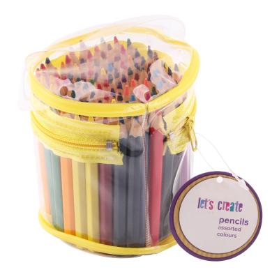 China Promotional Gift 72pcs 3.0mm Lead Rainbow Drawing Pencil Set Wooden Mini Pencil Set Color Pencil Set for sale