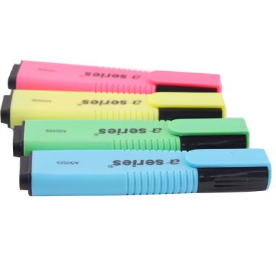 China Promotional Markers & Plastic Highlighters Cap-Customized Color Highlighter for sale