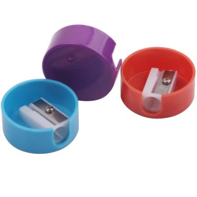 China Plastic around polychrome pencil sharpeners for sale