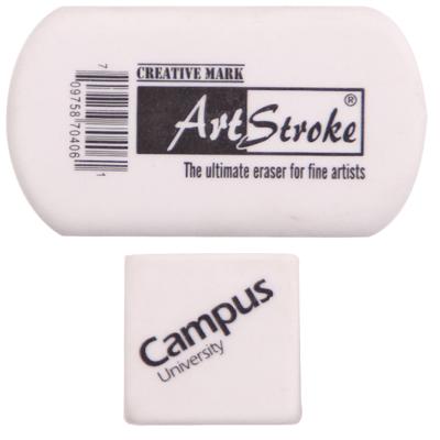 China High Quality Customized Promotional Eraser Different Shape White Eraser for sale