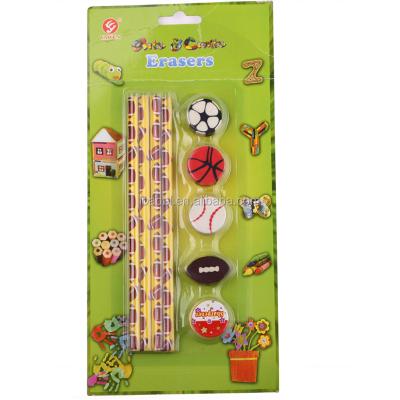 China Promotional Eraser Kids School Eraser Set for sale