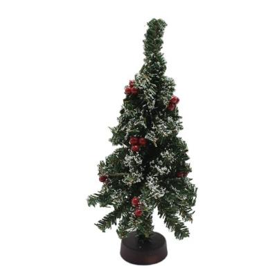 China Chirstmas Decor Figure Cedar Tree Mini Tower Pine Table Tops For Decorating Christmas Tree for sale