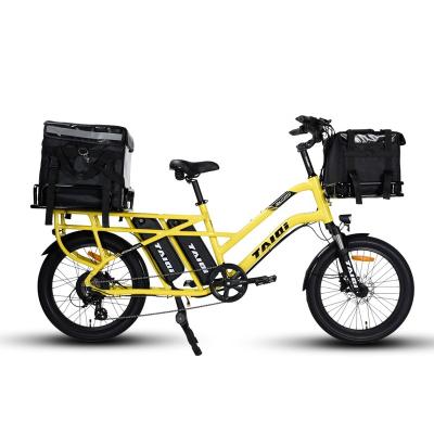 China Aluminum Alloy Electric Food Pizza Delivery Bike 750w 1000w Electric Bike E Cycle Bicycle for sale