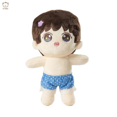 China Korean Doll Mascot Gifts Handmade Cloth Stuffed Plush Doll for sale