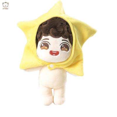 China Gifts Customized Cotton Filled Clothes Human Shaped Korean Doll for sale