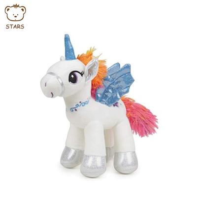 China Promotion Toy Custom Soft Stuffed Wholesale Unicorn Animal Plush Gift Toys for sale