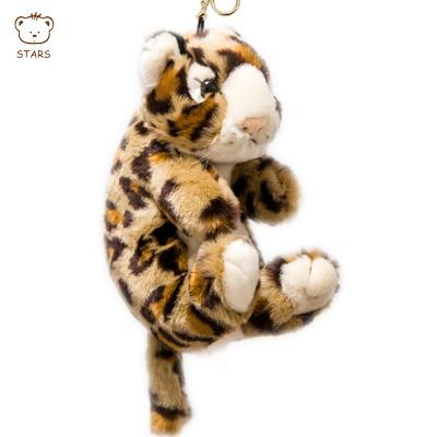 China Valentine's Day Gift Plush Key Chain Various Design Plush Wild Animal Key Chain Toy for sale