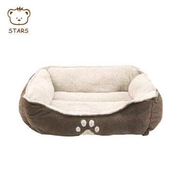 China Viable Factory Comfortable Paw Shape Dog Bed Orthopedic Pet Bed Manufacturer for sale