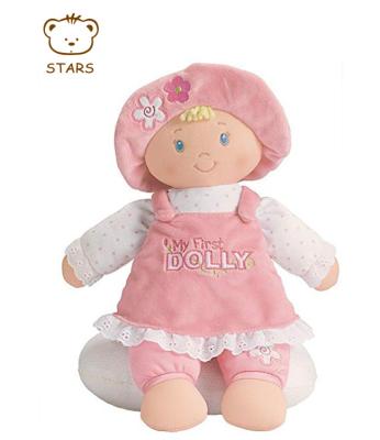 China Toy Wholesale High Quality Custom Cartoon Soft Plush Doll Cute Sound Doll For Promotion Gift Toy for sale